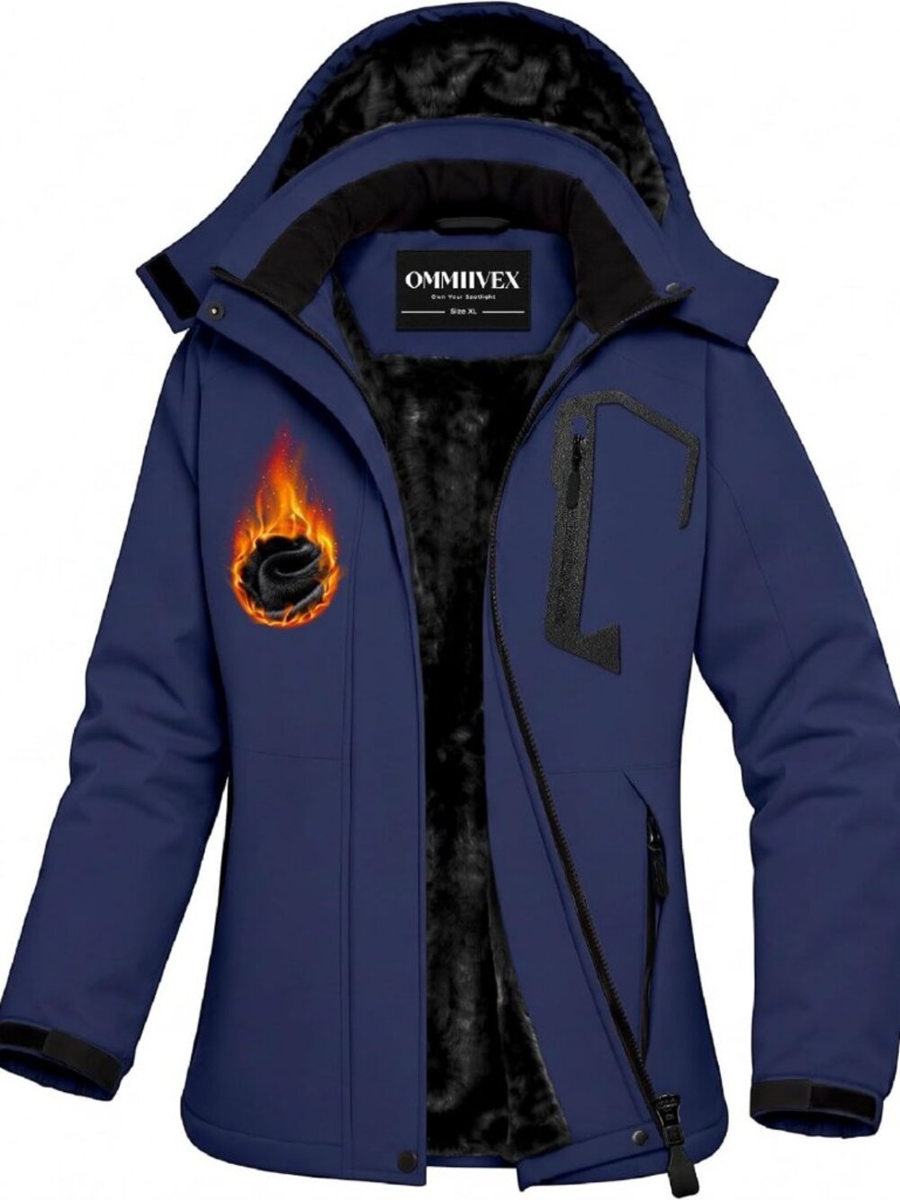 Winter Essential Waterproof Windbreaker Ski Jacket for Women - Cozy & Stylish